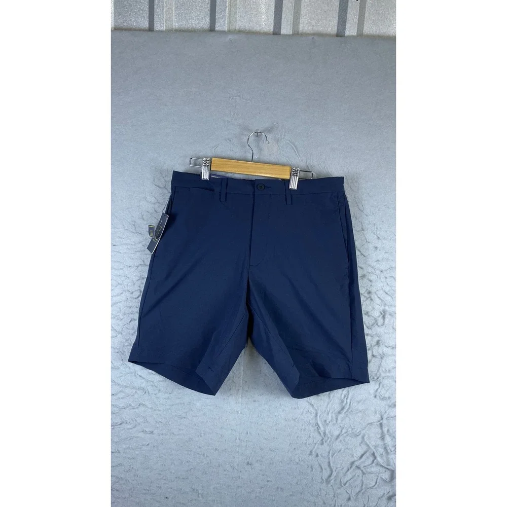 Polo Ralph Lauren Shorts Mens 30 Navy New Straight Fit Performance Golf